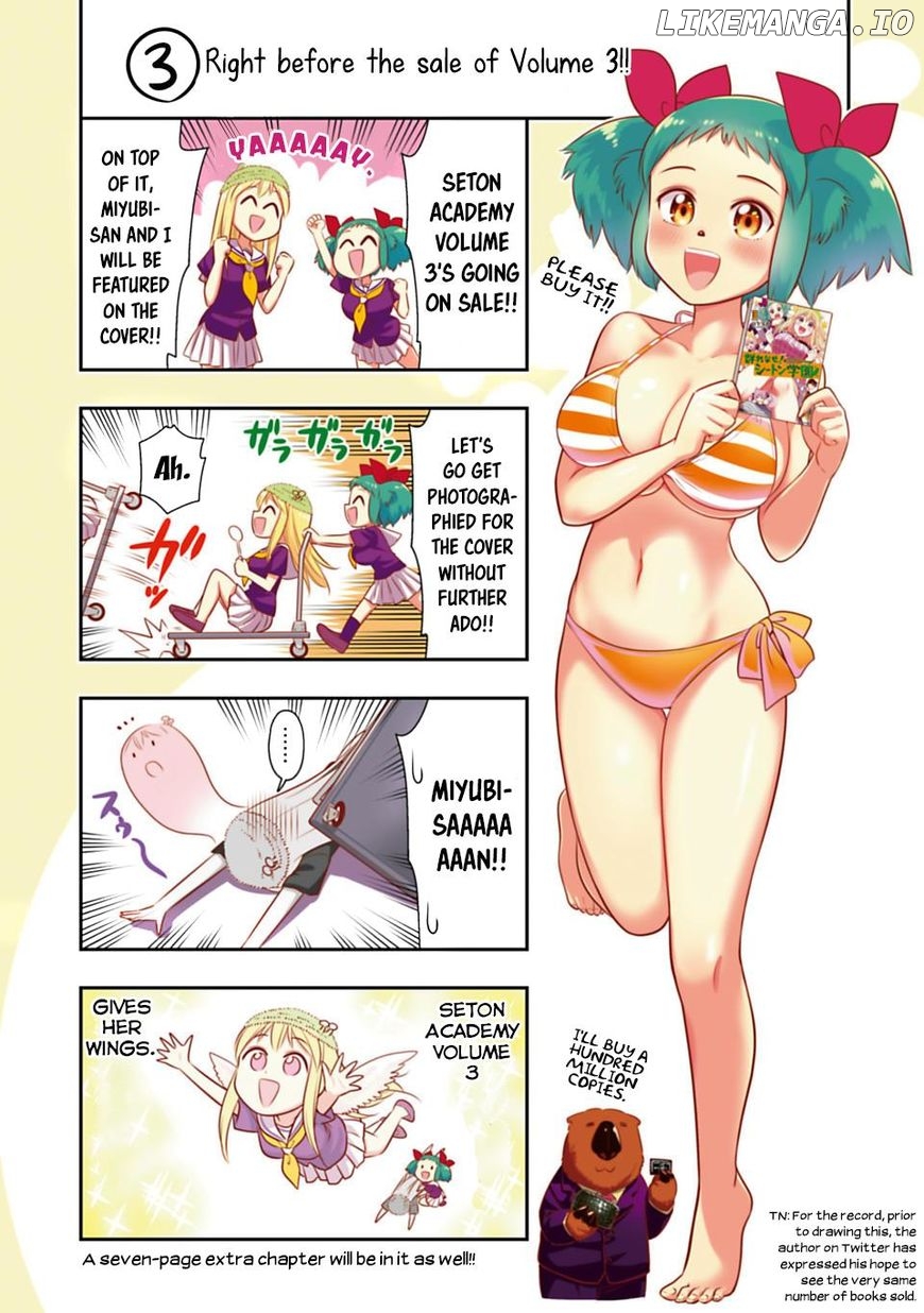 Murenase! Shiiton Gakuen Chapter 39.9 - page 2