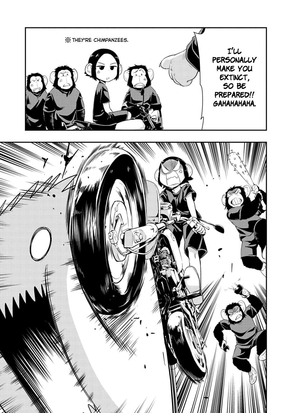 Murenase! Shiiton Gakuen Chapter 48 - page 17