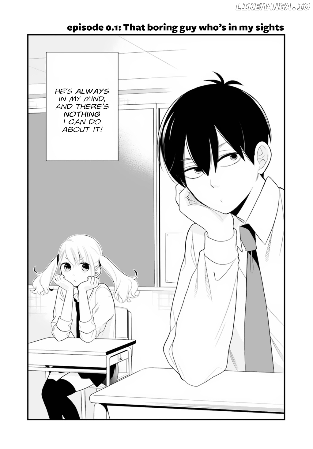 Kuzumi-kun, Kuuki Yometemasu ka? chapter 0.1 - page 2
