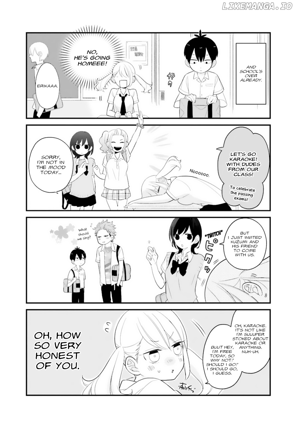 Kuzumi-kun, Kuuki Yometemasu ka? chapter 4 - page 7