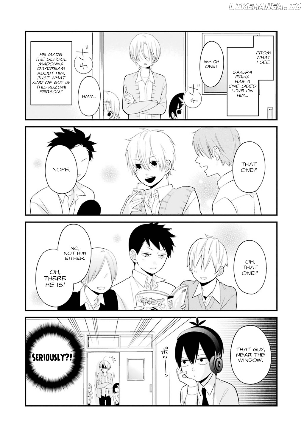 Kuzumi-kun, Kuuki Yometemasu ka? chapter 7 - page 4