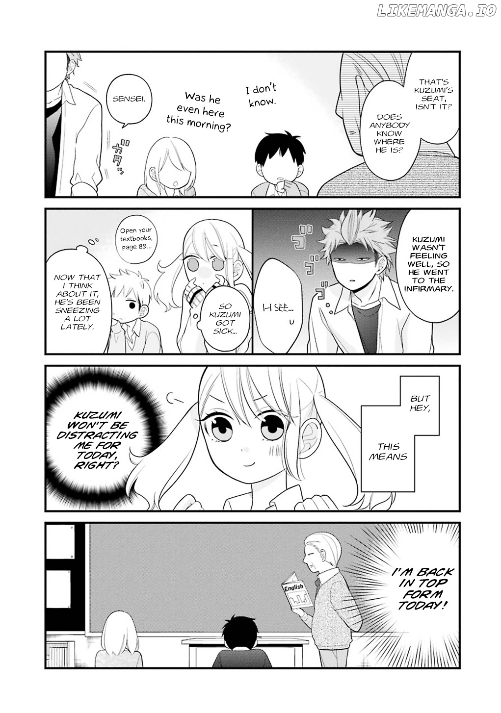 Kuzumi-kun, Kuuki Yometemasu ka? chapter 8 - page 3