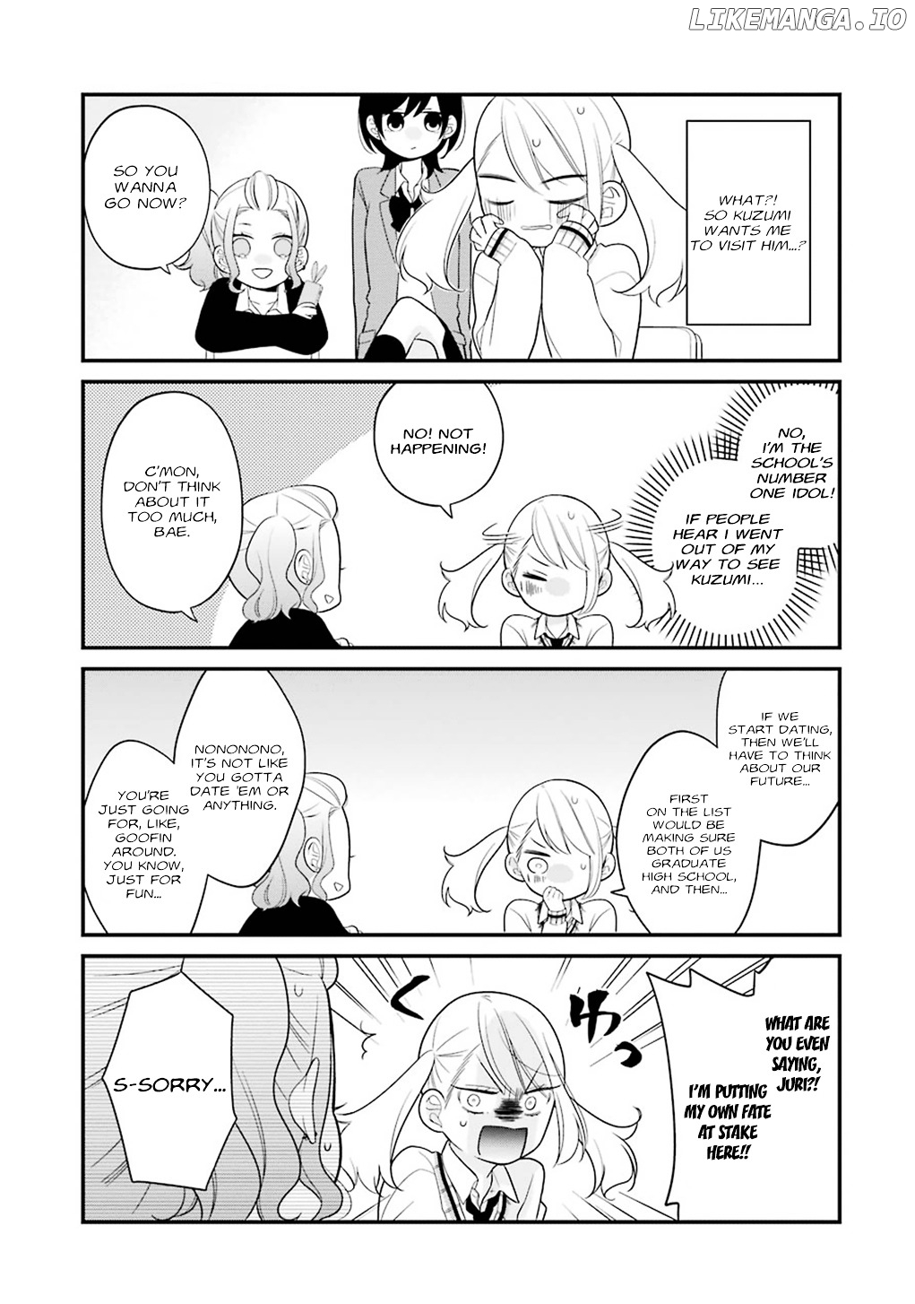 Kuzumi-kun, Kuuki Yometemasu ka? chapter 8 - page 7