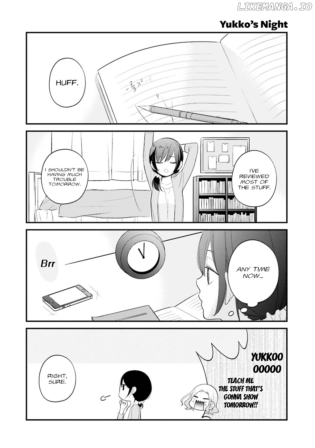 Kuzumi-kun, Kuuki Yometemasu ka? chapter 11.5 - page 4