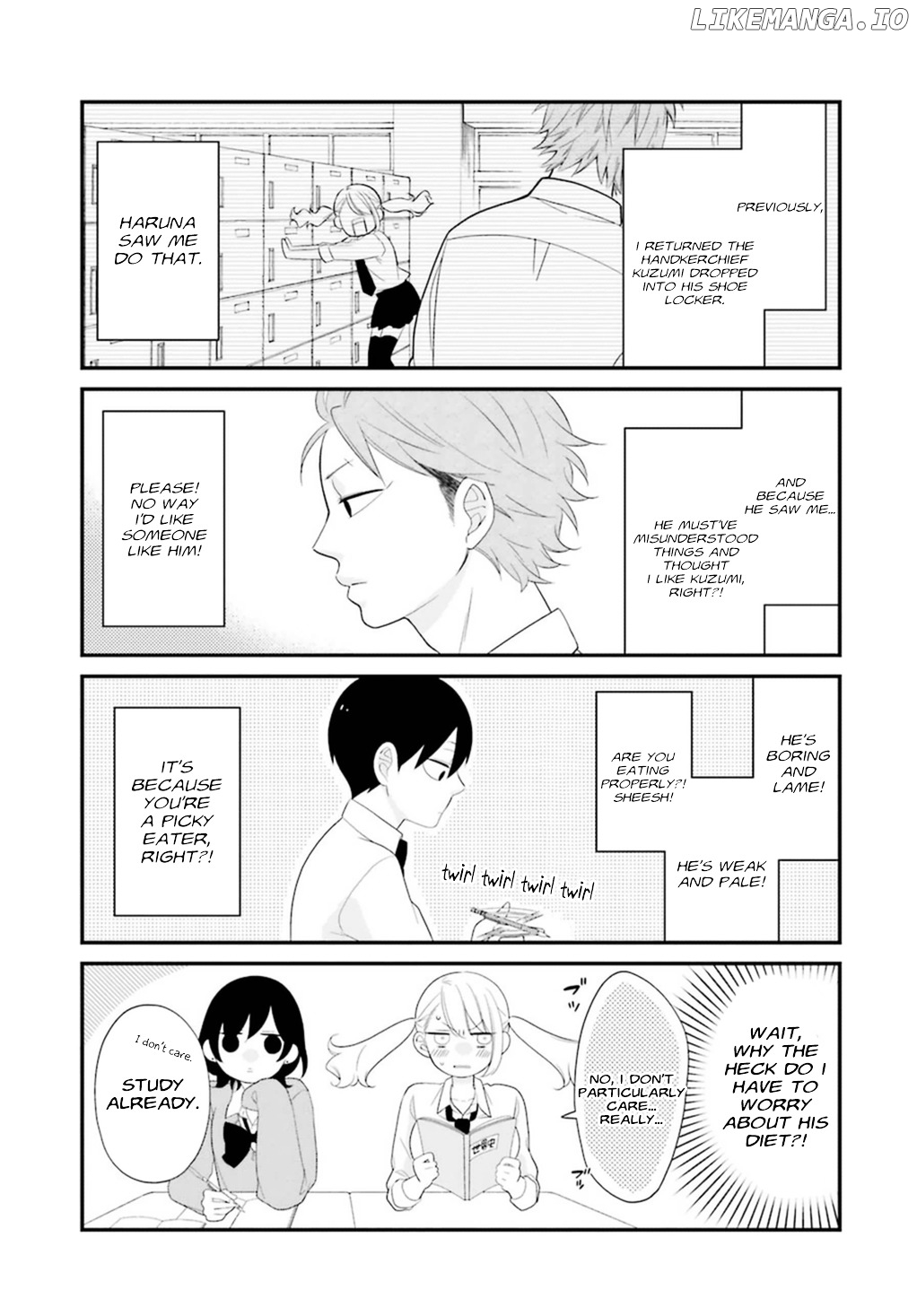 Kuzumi-kun, Kuuki Yometemasu ka? chapter 3 - page 3