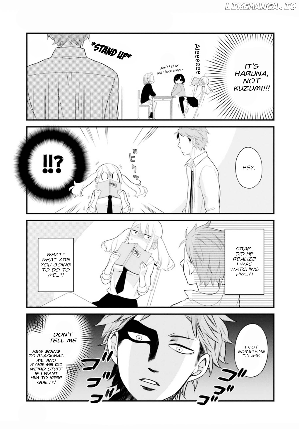 Kuzumi-kun, Kuuki Yometemasu ka? chapter 3 - page 7