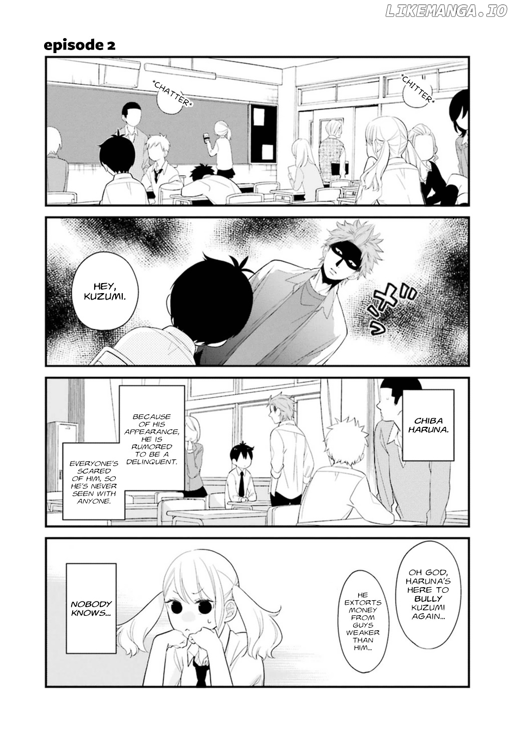 Kusumi-kun, Kuuki Yometemasu ka? chapter 2 - page 2