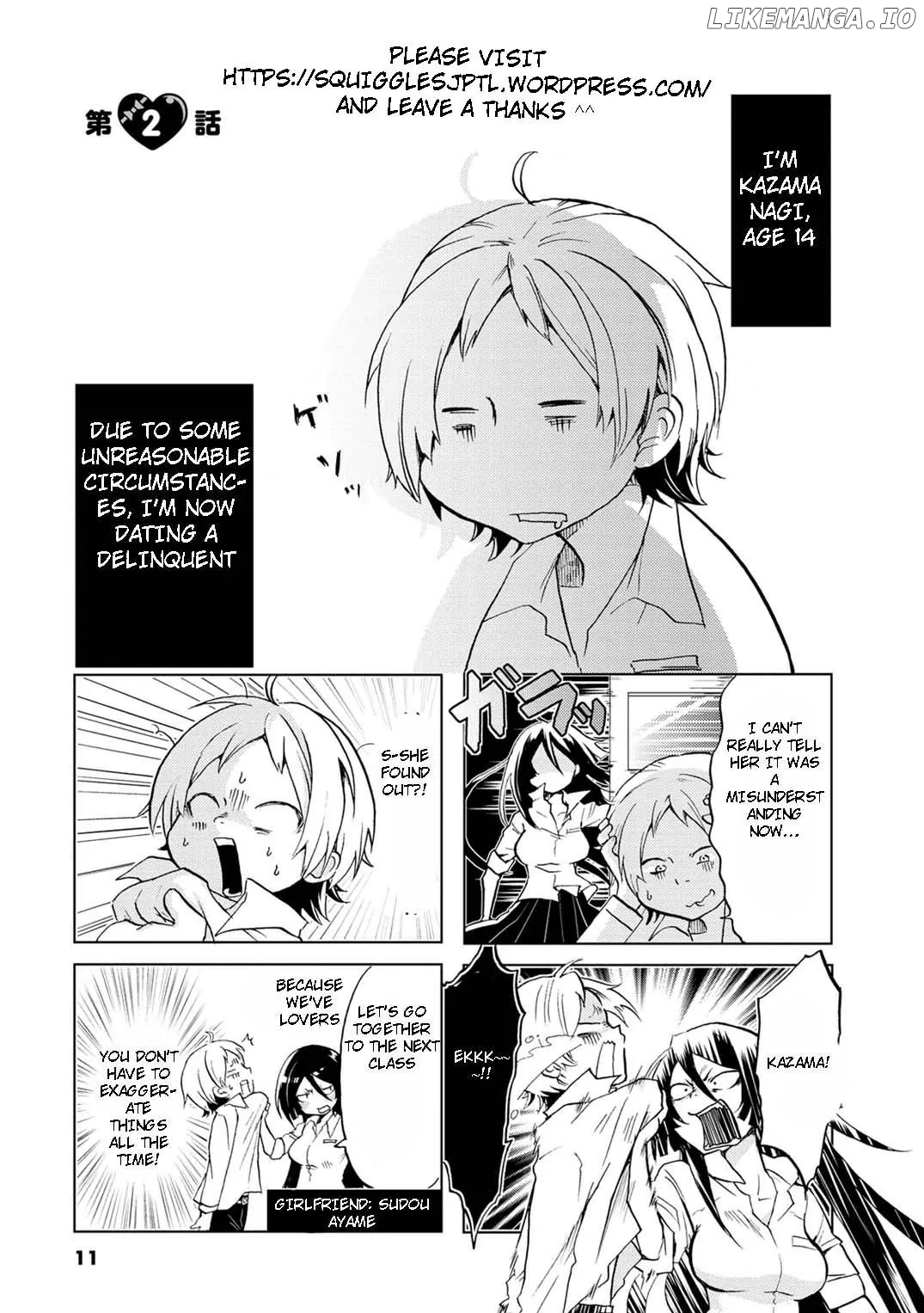 Koisuru Yankee Girl chapter 2 - page 1