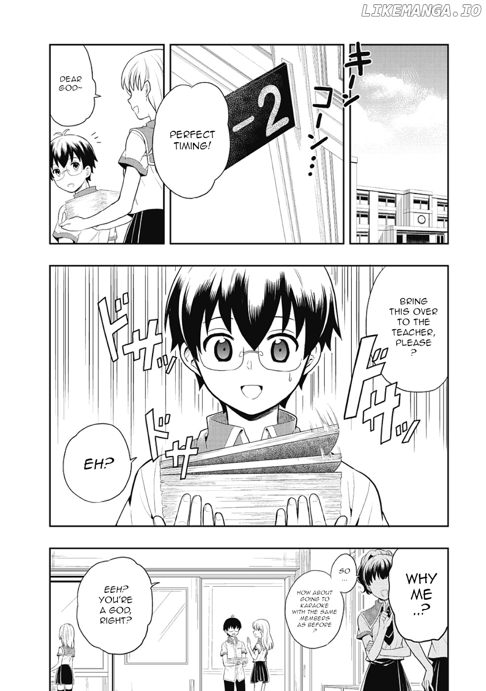 Jinsei Hensachi 48 no Koukousei ga Kamisama ni Narimashita chapter 6 - page 4