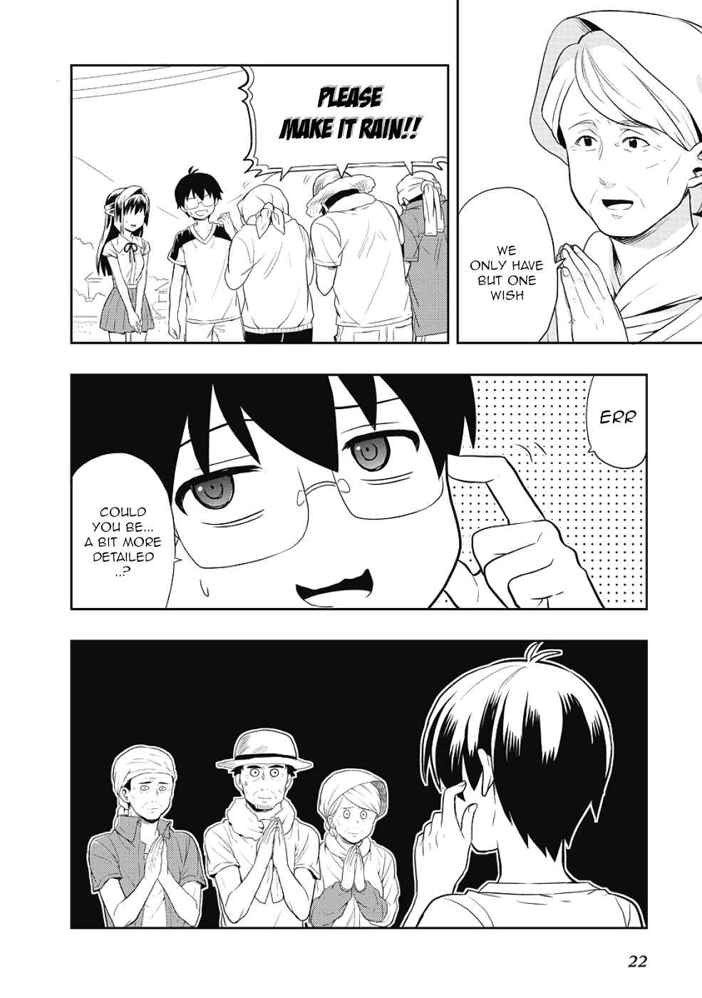 Jinsei Hensachi 48 no Koukousei ga Kamisama ni Narimashita chapter 7 - page 22