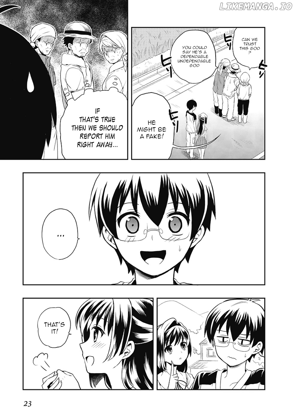 Jinsei Hensachi 48 no Koukousei ga Kamisama ni Narimashita chapter 7 - page 23