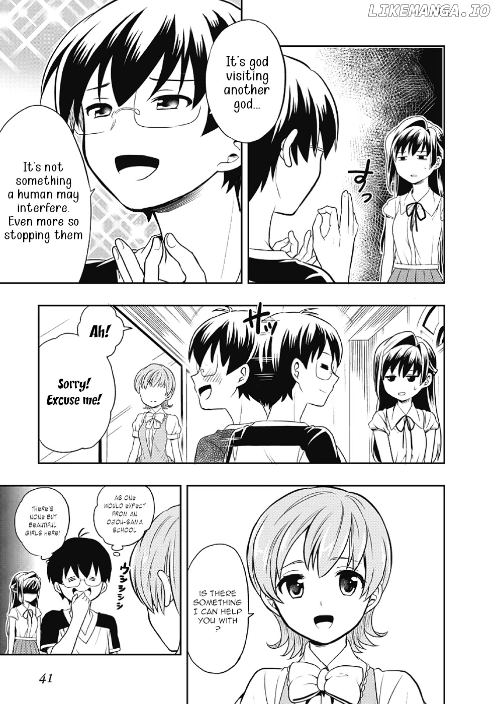 Jinsei Hensachi 48 no Koukousei ga Kamisama ni Narimashita chapter 7 - page 41