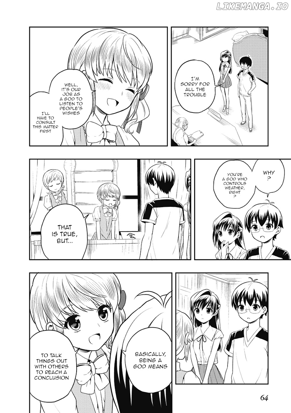 Jinsei Hensachi 48 no Koukousei ga Kamisama ni Narimashita chapter 8 - page 14