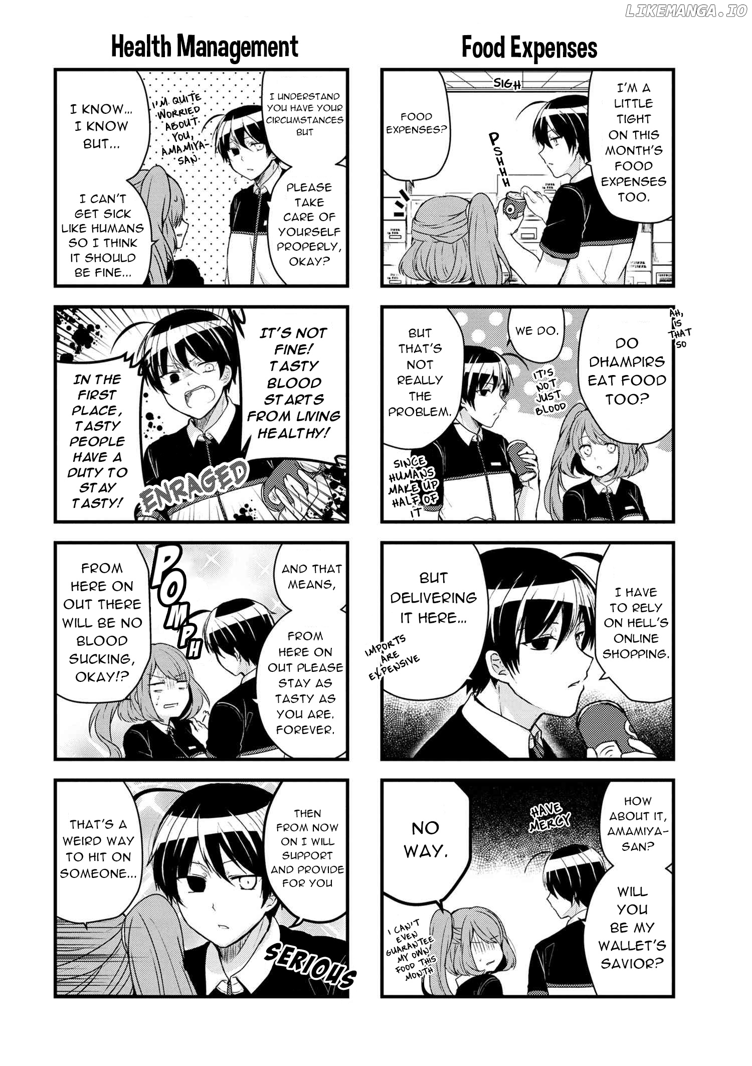 Kyuuketsu Baito Kirishima-kun chapter 14.1 - page 3