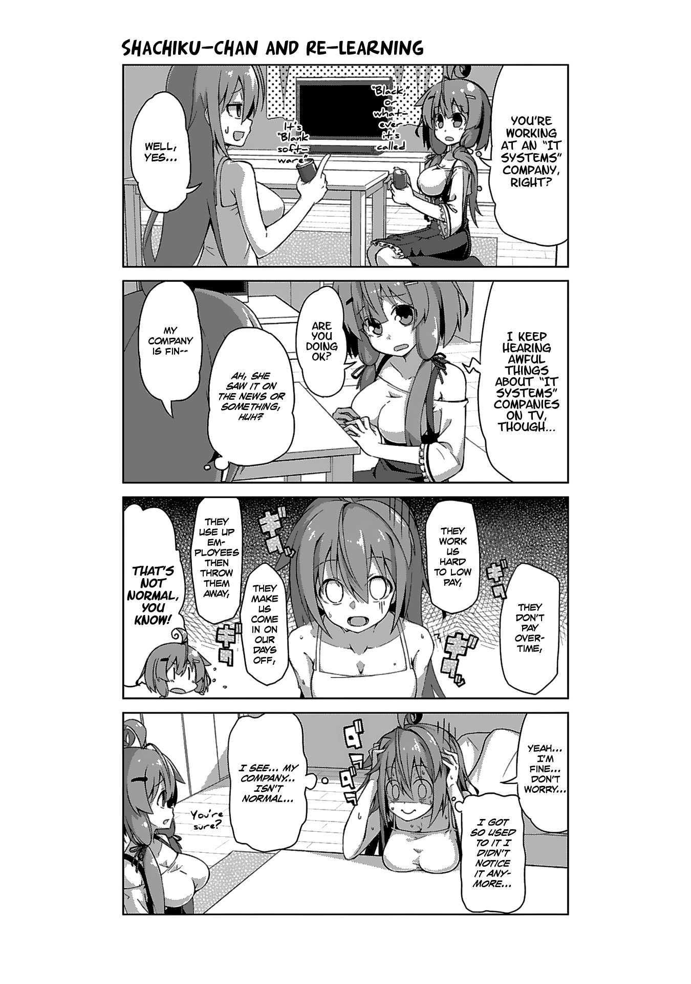 Iki No Kore! Shachiku-Chan chapter 8 - page 6
