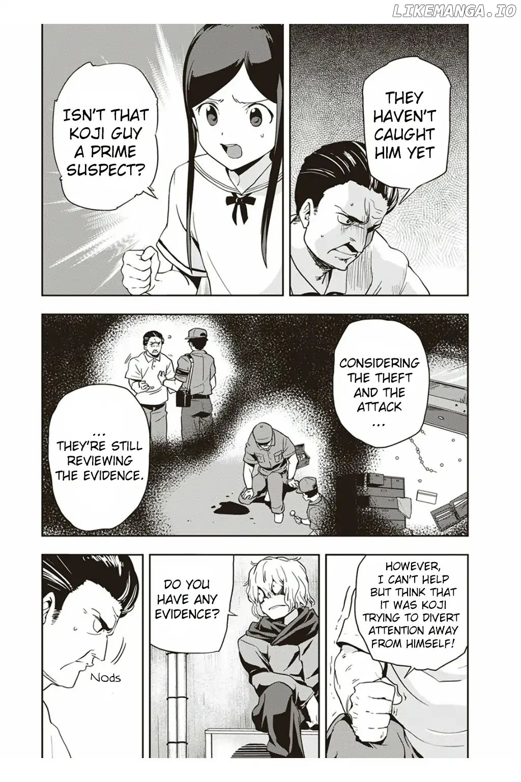 Ushiro - The Somber God of Death chapter 4 - page 3