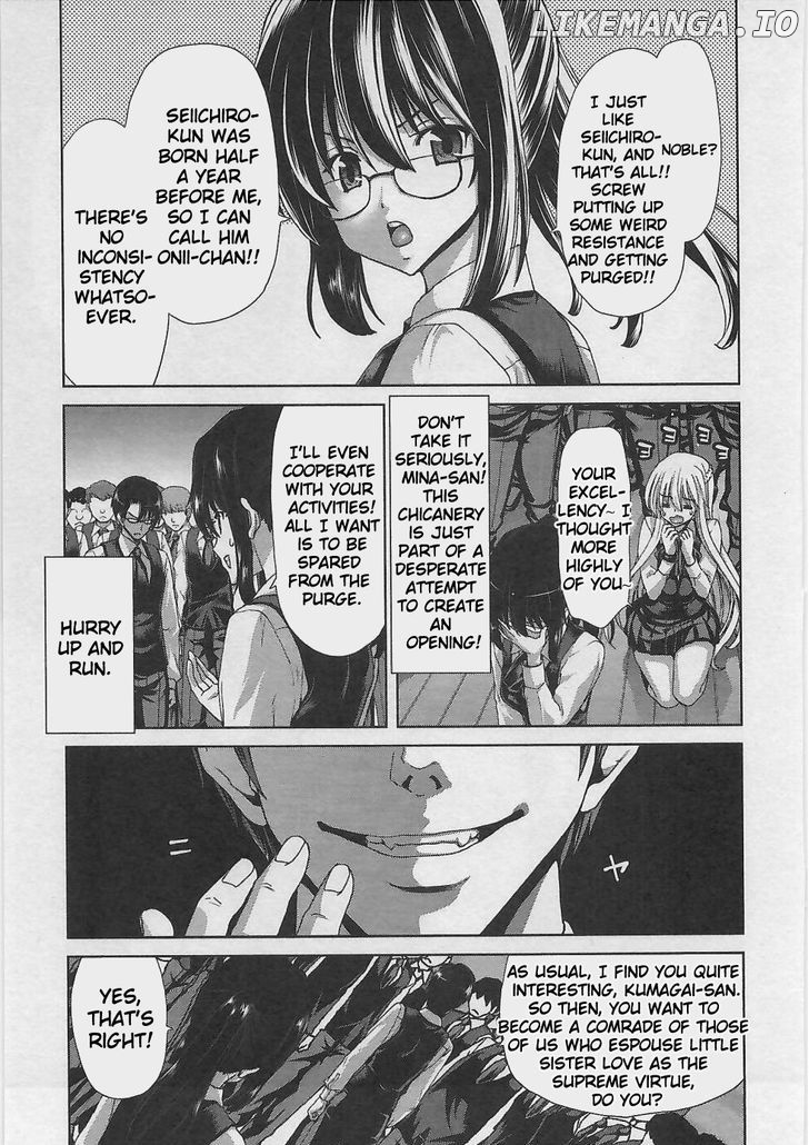 Waga Tousou - Imouto no Tame nara Sekai o Shukusei Shite mo Ii yo ne! chapter 7 - page 10