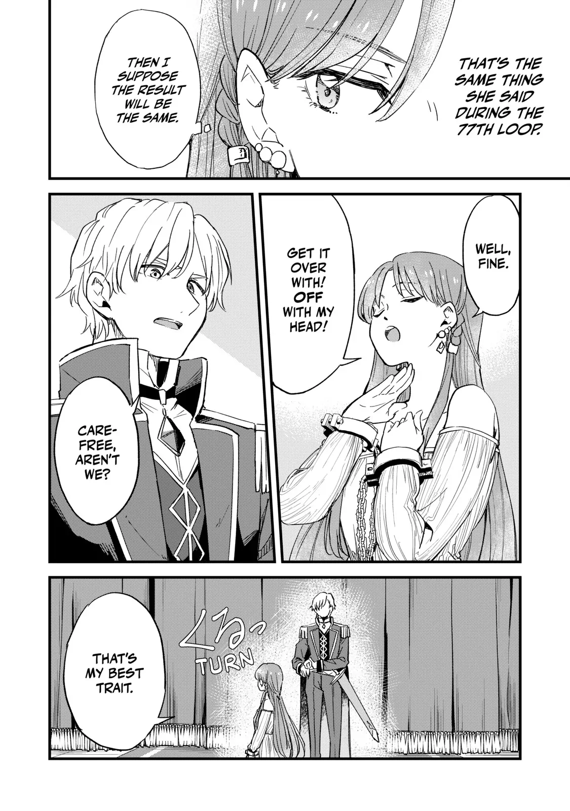 The 100th Time's the Charm: She Was Executed 99 Times, So How Did She Unlock “Super Love” Mode?! Chapter 1 - page 18