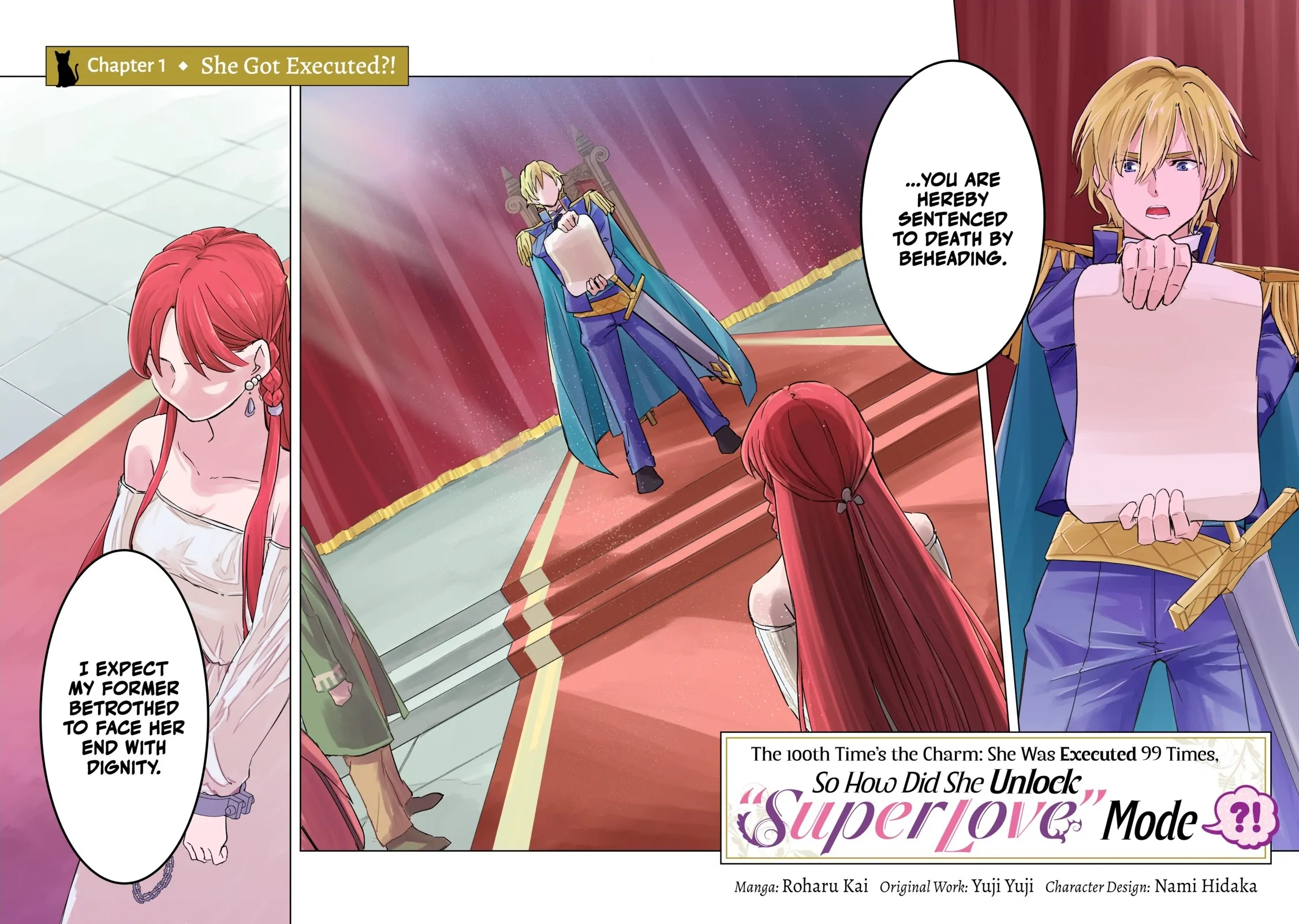 The 100th Time's the Charm: She Was Executed 99 Times, So How Did She Unlock “Super Love” Mode?! Chapter 1 - page 4