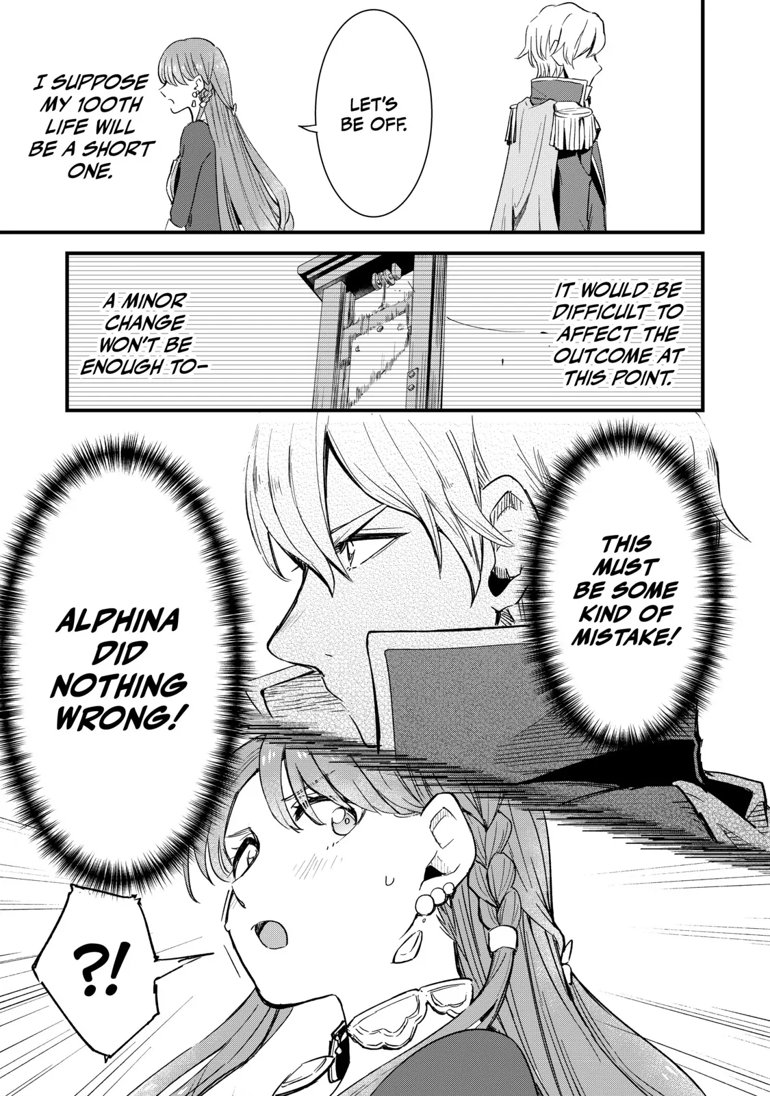 The 100th Time's the Charm: She Was Executed 99 Times, So How Did She Unlock “Super Love” Mode?! Chapter 1 - page 35