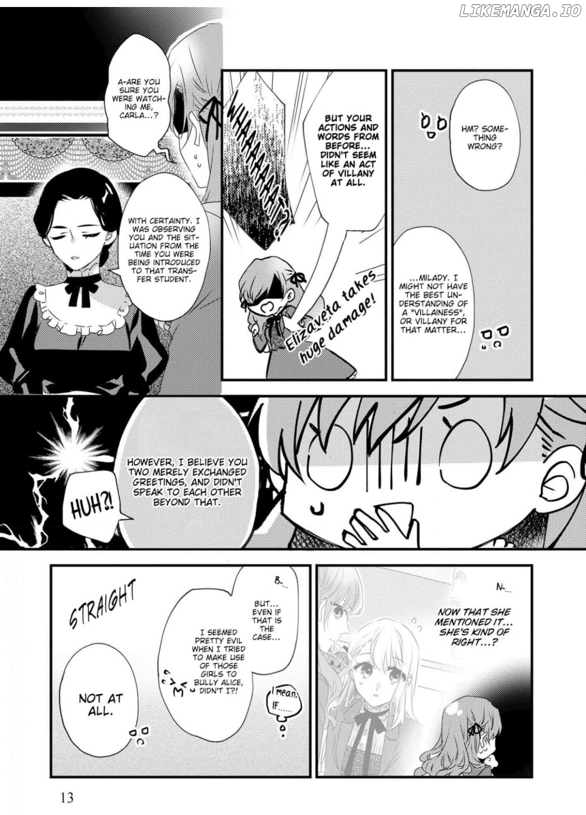I'm a Villainess in an Otome Game And Will Plot Twist The Crown Prince Into Happiness! Chapter 1 - page 12