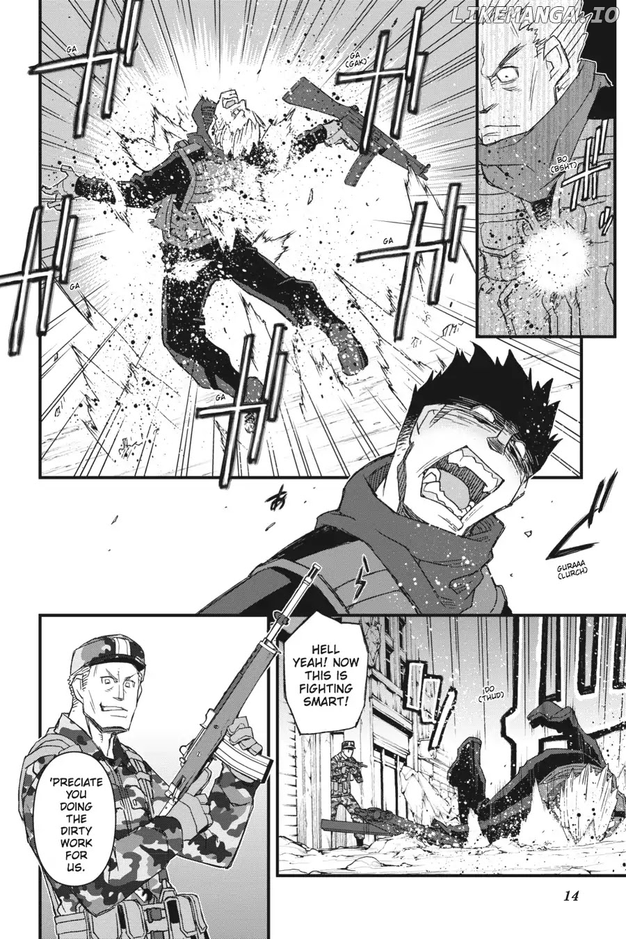Sword Art Online Alternative - Gun Gale Online chapter 6 - page 14