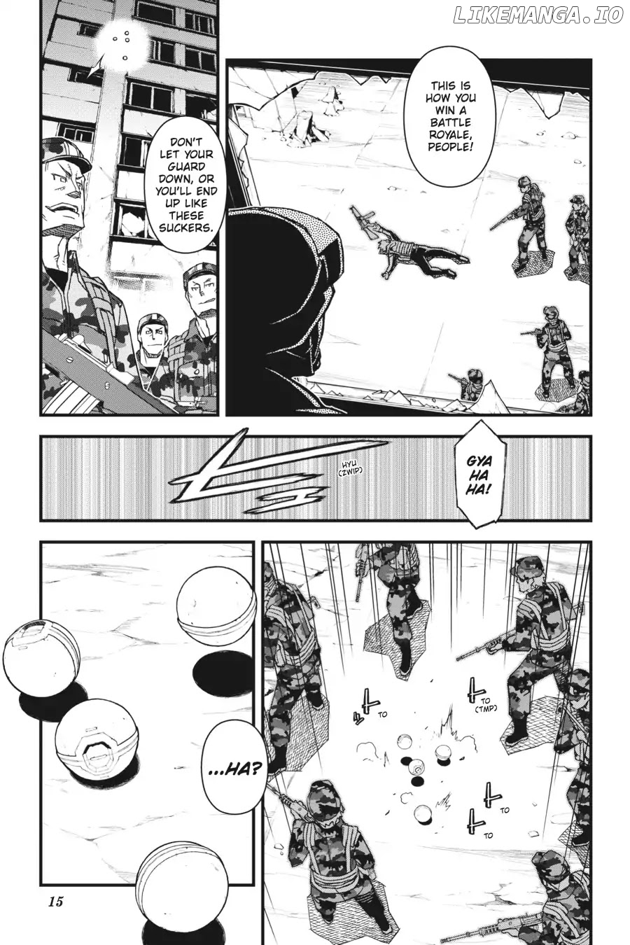 Sword Art Online Alternative - Gun Gale Online chapter 6 - page 15