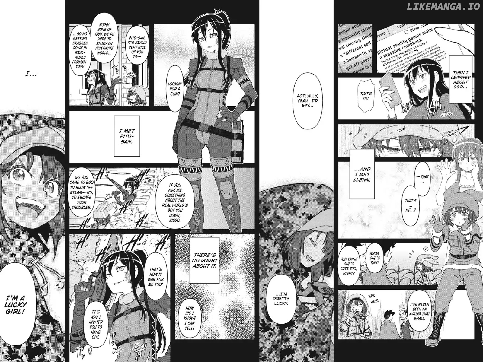 Sword Art Online Alternative - Gun Gale Online chapter 6 - page 7