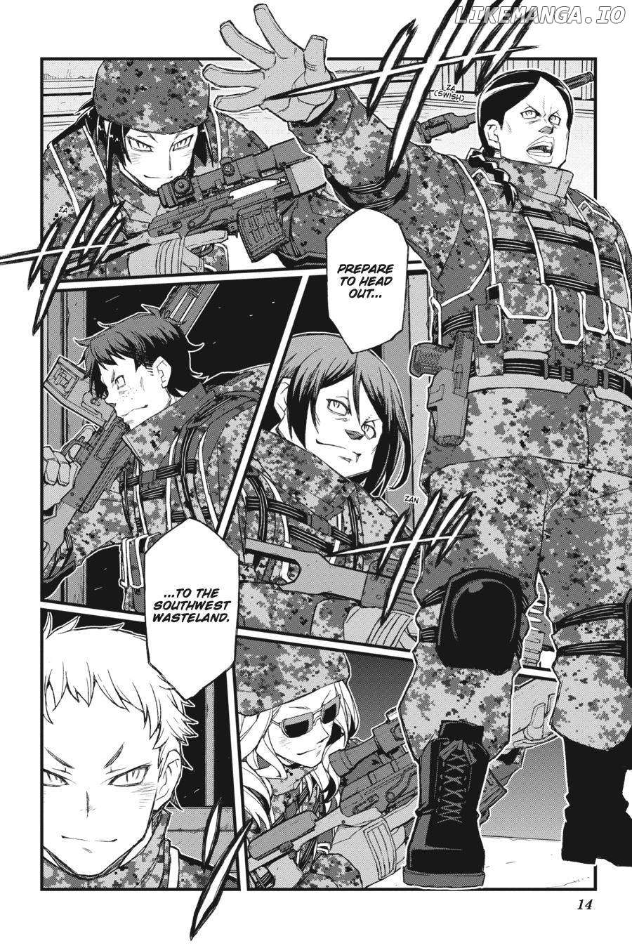 Sword Art Online Alternative - Gun Gale Online chapter 12 - page 14