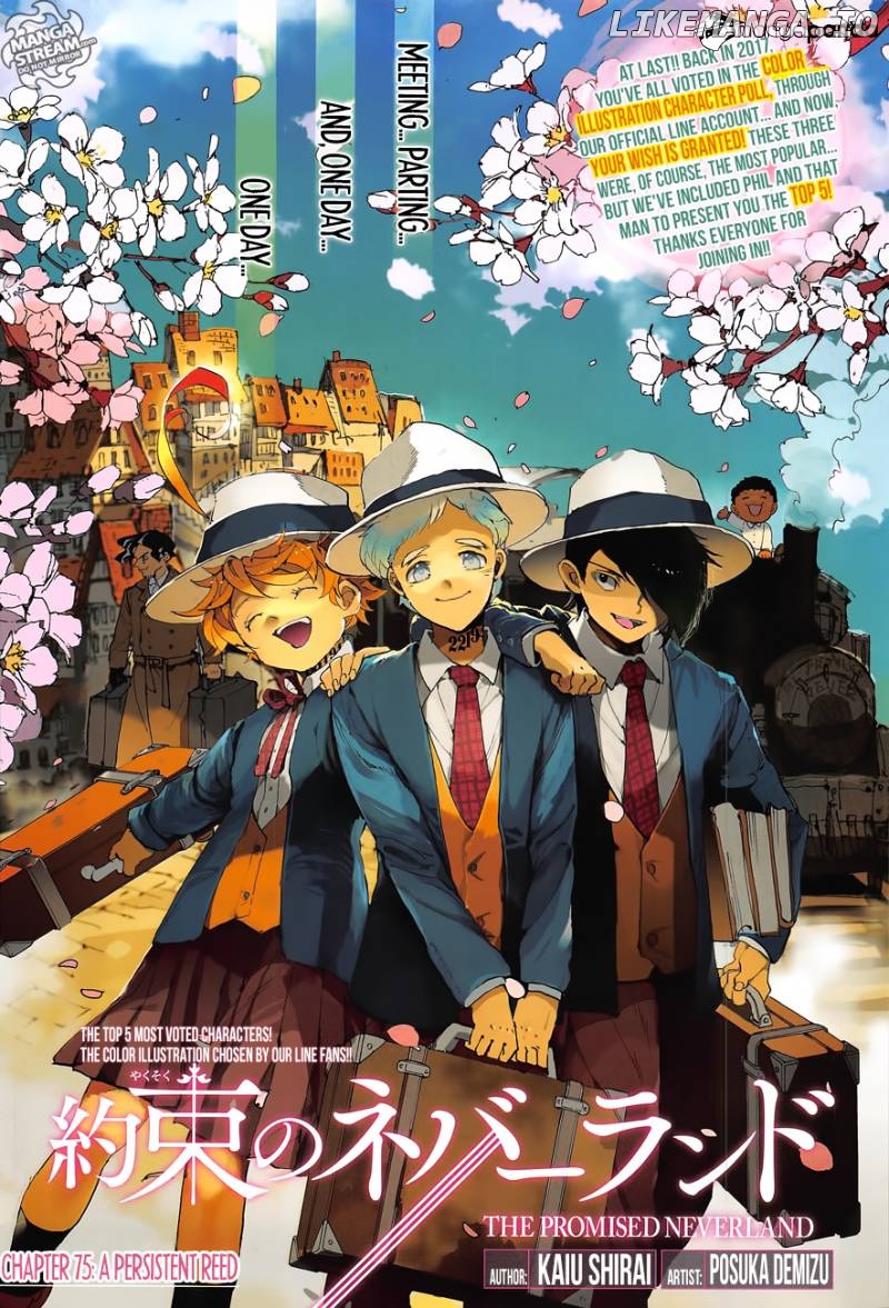Yakusoku No Neverland chapter 75 - page 1