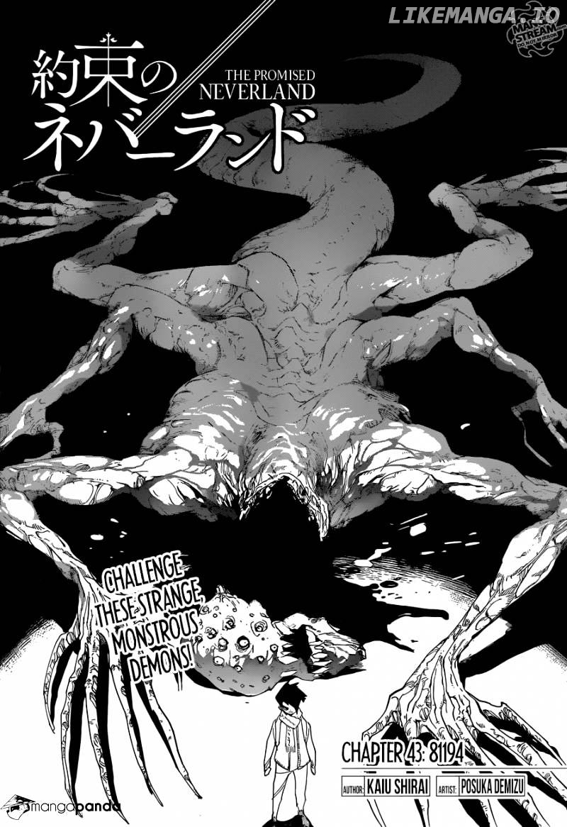 Yakusoku No Neverland chapter 43 - page 4
