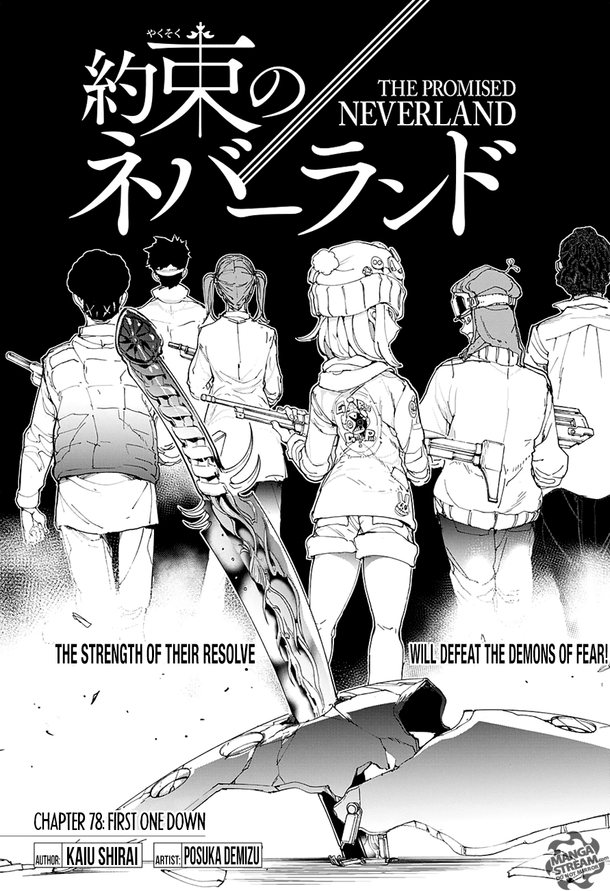Yakusoku No Neverland chapter 78 - page 1