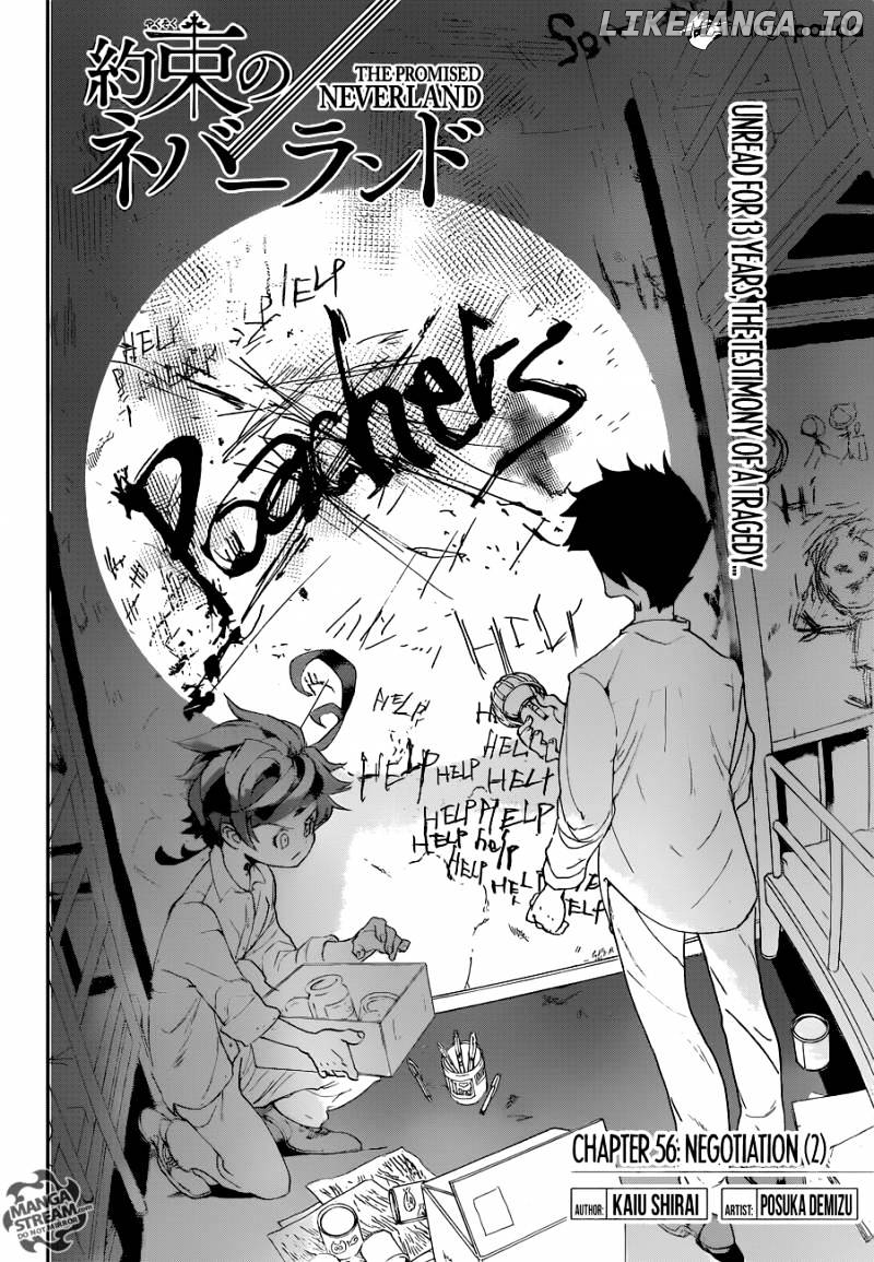 Yakusoku No Neverland chapter 57 - page 2