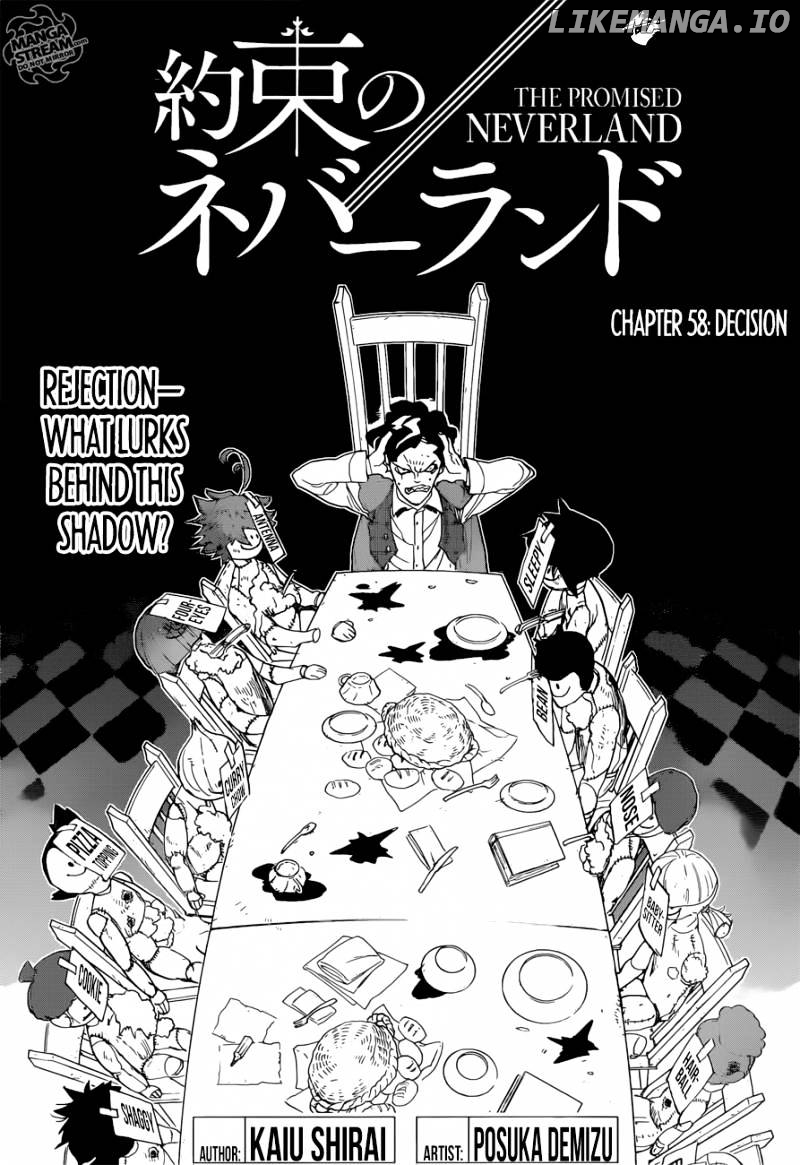 Yakusoku No Neverland chapter 58 - page 4