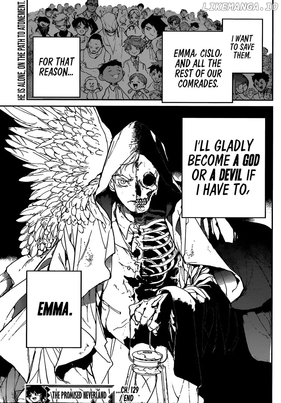 Yakusoku No Neverland chapter 129 - page 18