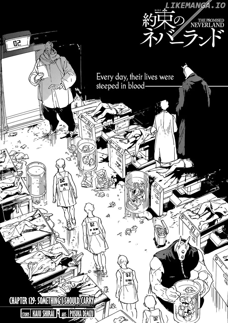 Yakusoku No Neverland chapter 129 - page 3