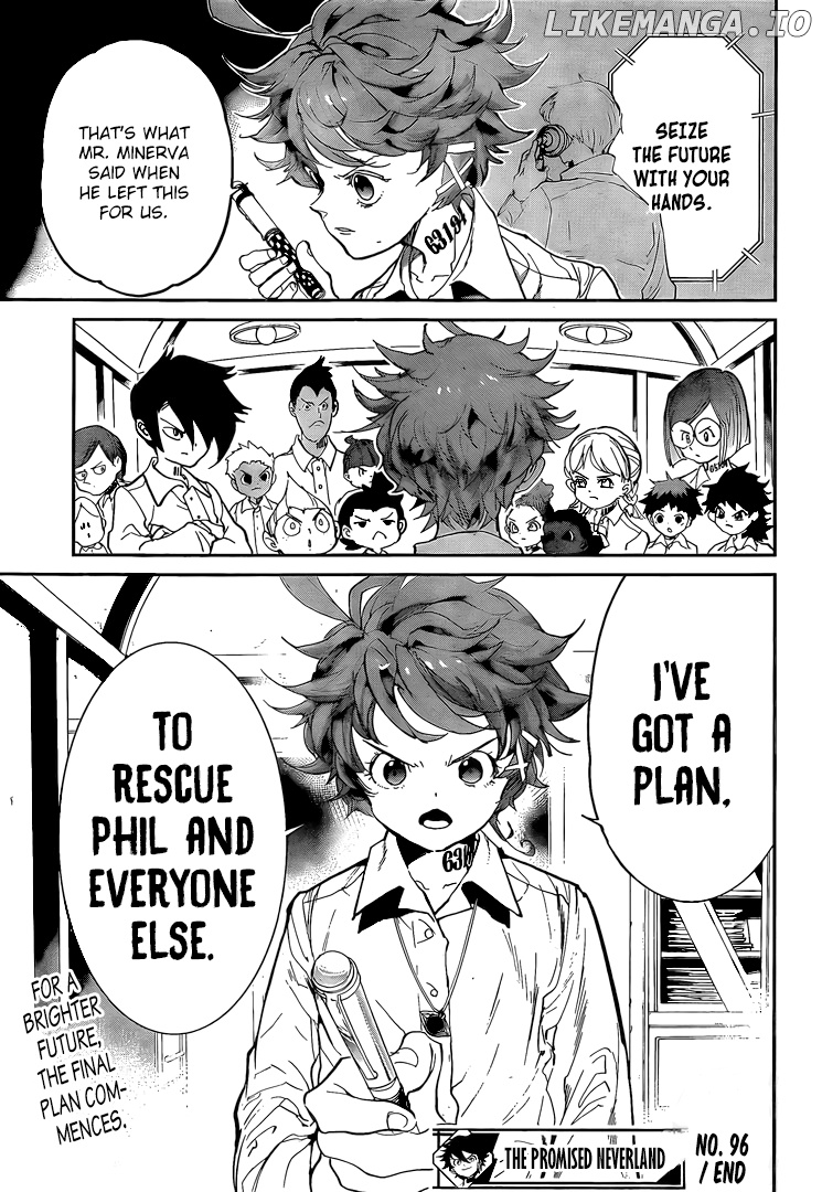 Yakusoku No Neverland chapter 96 - page 21