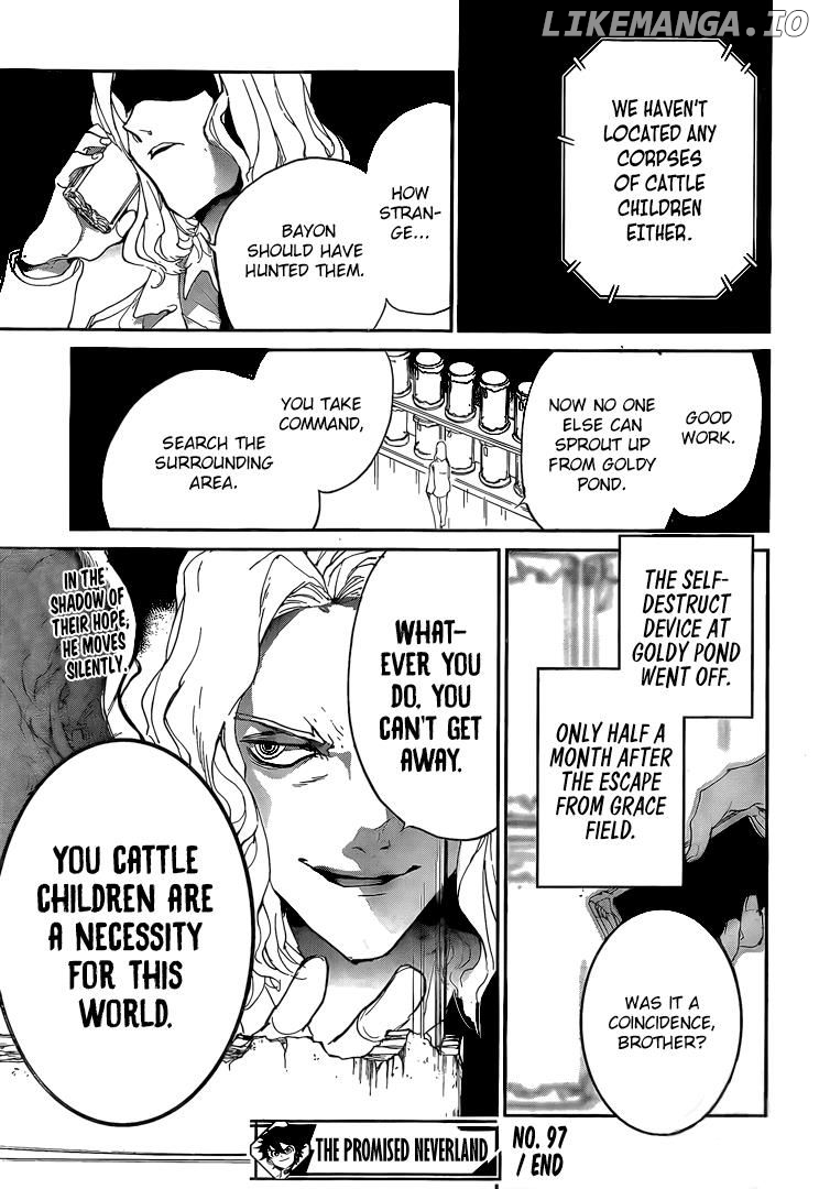 Yakusoku No Neverland chapter 97 - page 20