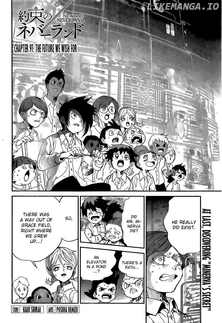 Yakusoku No Neverland chapter 97 - page 3
