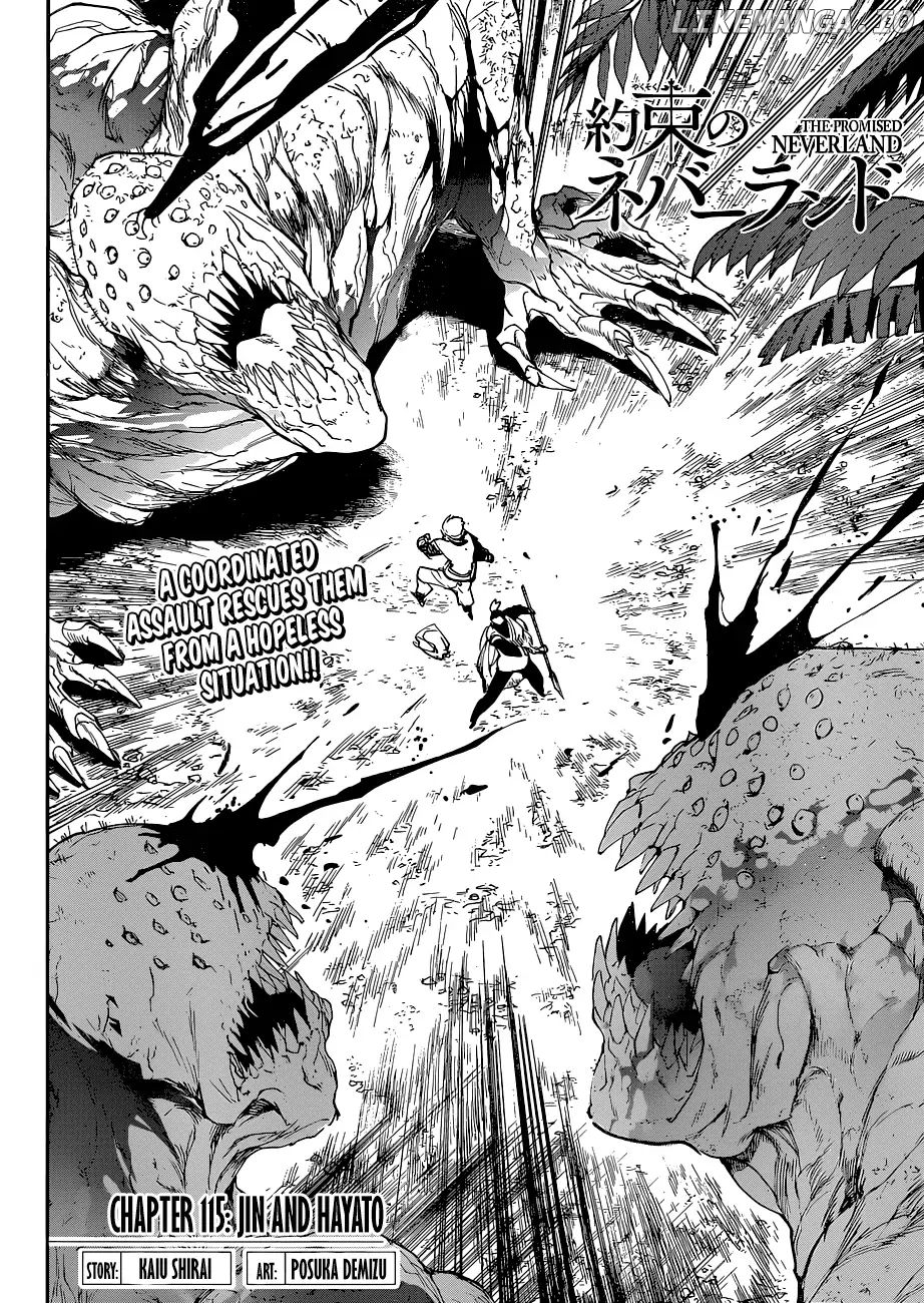 Yakusoku No Neverland chapter 115 - page 3