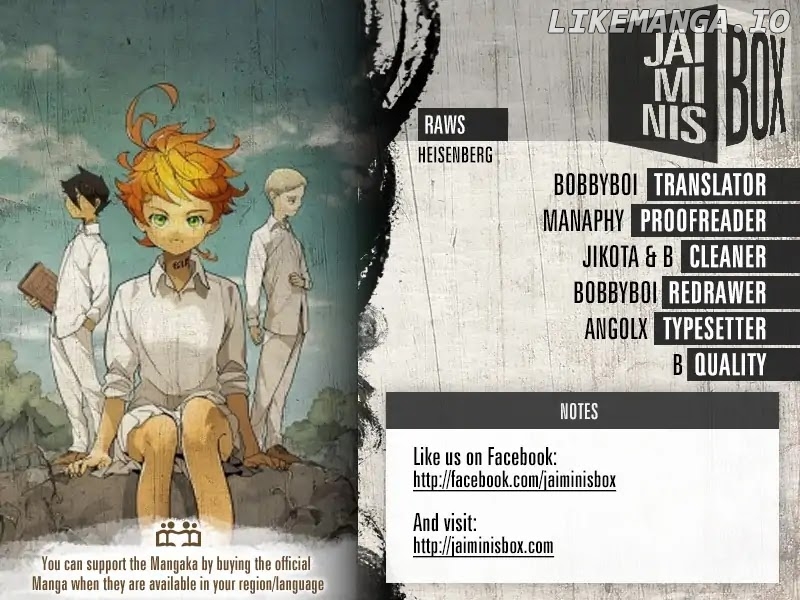 Yakusoku No Neverland chapter 135 - page 2