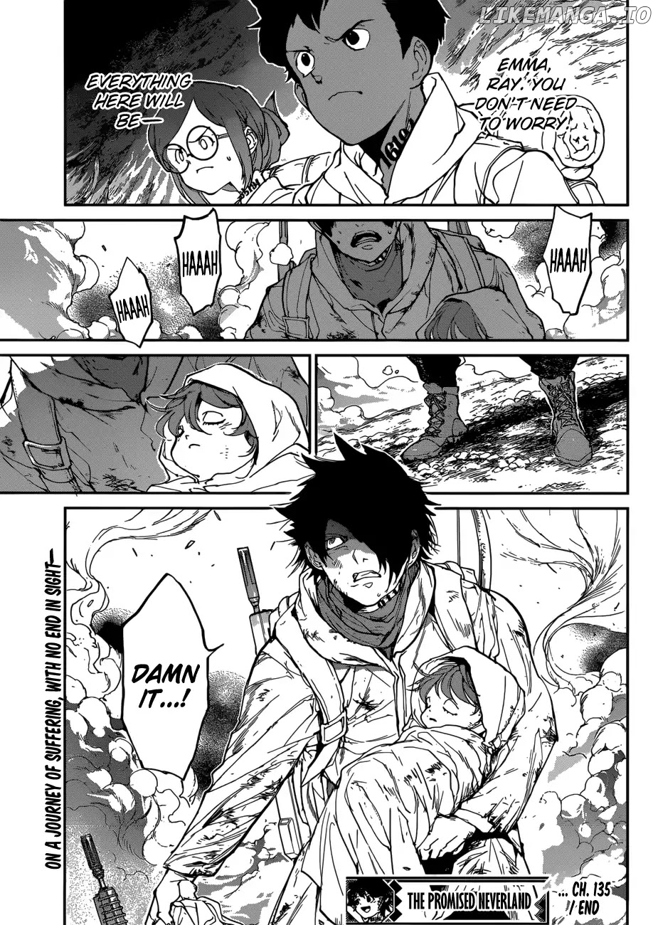 Yakusoku No Neverland chapter 135 - page 20