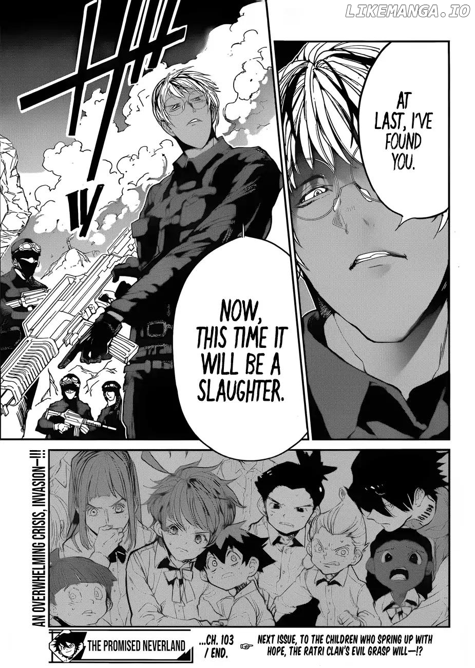 Yakusoku No Neverland chapter 103 - page 20