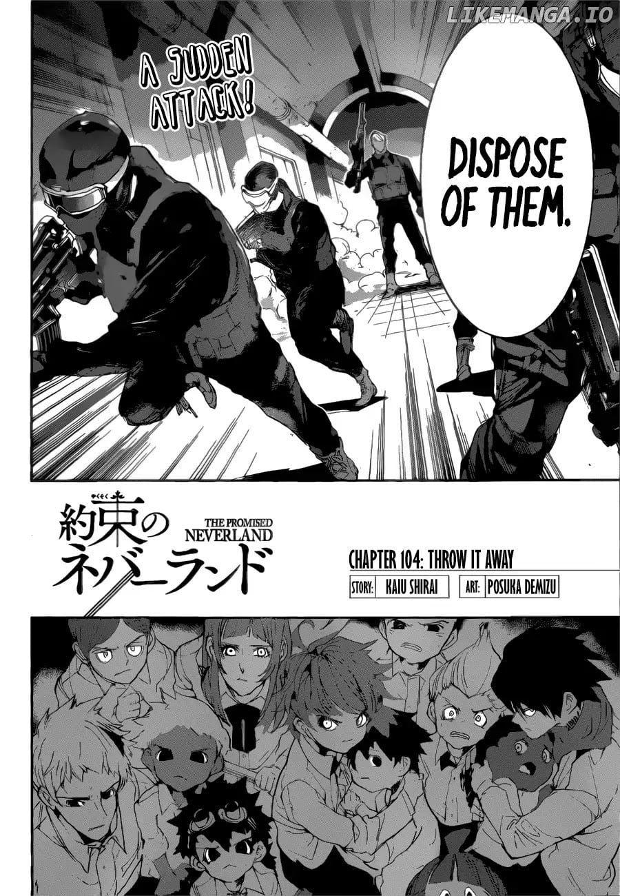 Yakusoku No Neverland chapter 104 - page 3