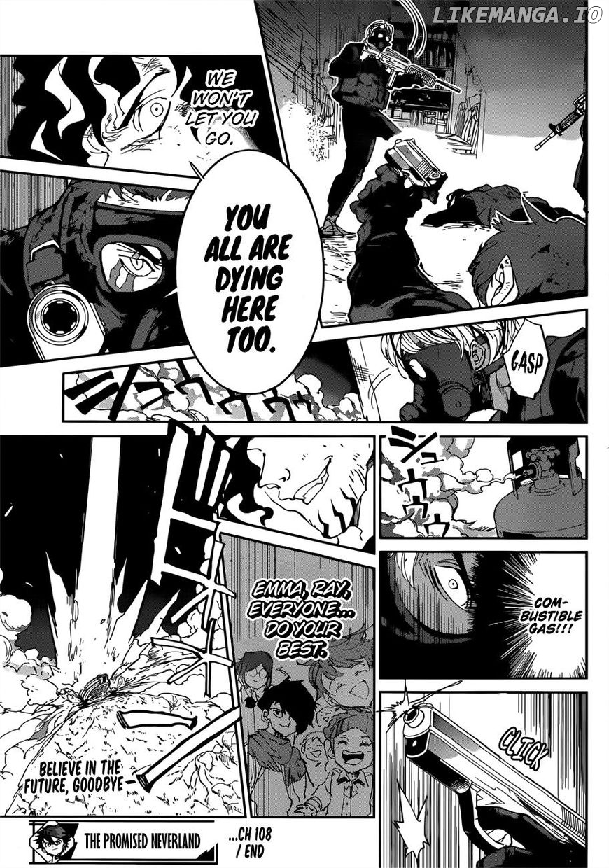 Yakusoku No Neverland chapter 108 - page 20