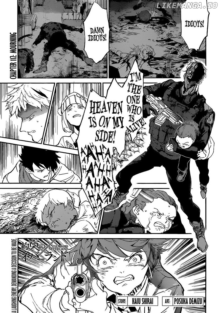 Yakusoku No Neverland chapter 112 - page 1