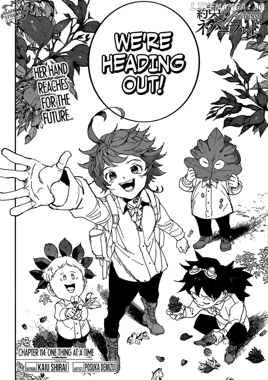 Yakusoku No Neverland chapter 114 - page 3