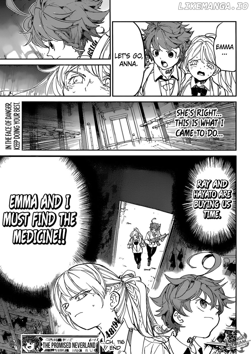 Yakusoku No Neverland chapter 116 - page 20