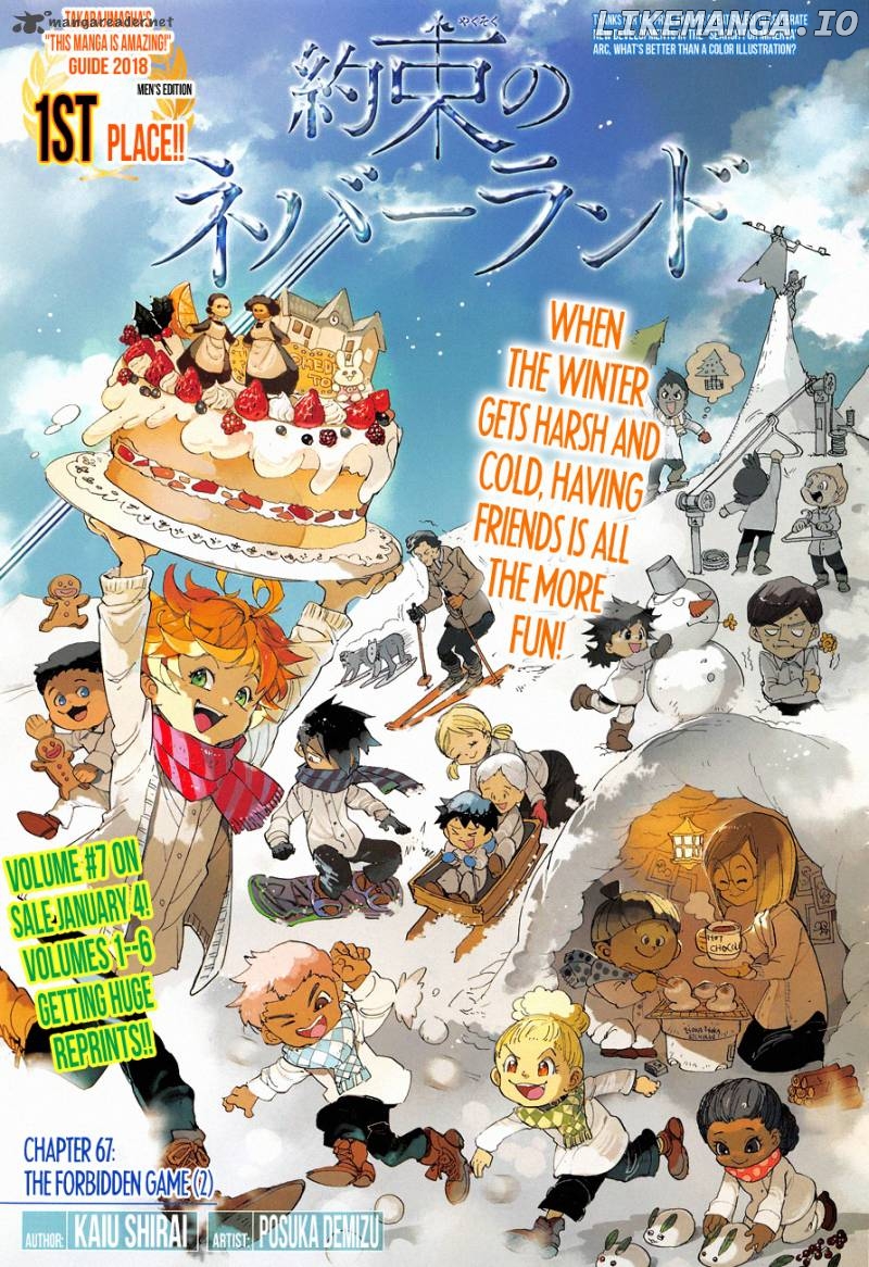 Yakusoku No Neverland chapter 67 - page 1