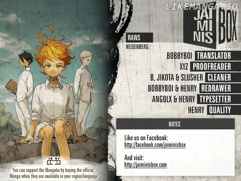 Yakusoku No Neverland chapter 119 - page 3